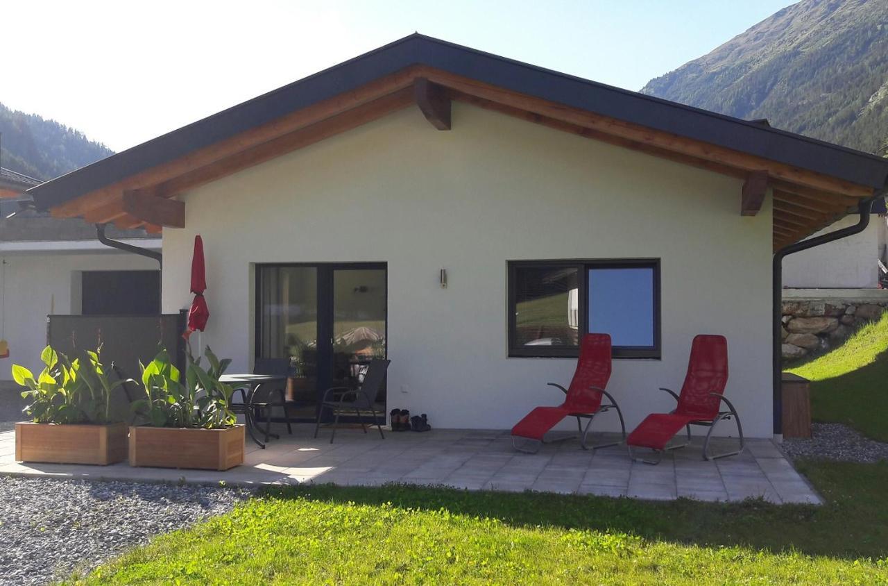 Ferienwohnung Alpenchalet Pitztal St. Leonhard im Pitztal Exterior foto